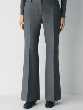 Babaton Telex Pant-Eversential Trouser Size 10 In Heather Charcoal